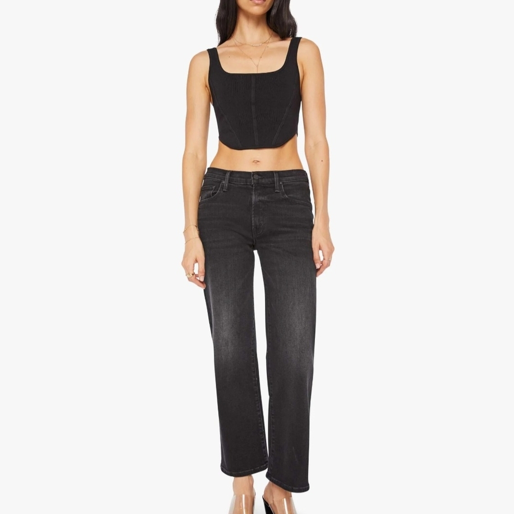 MOTHER The Mid Rise Rambler Zip Flood 26